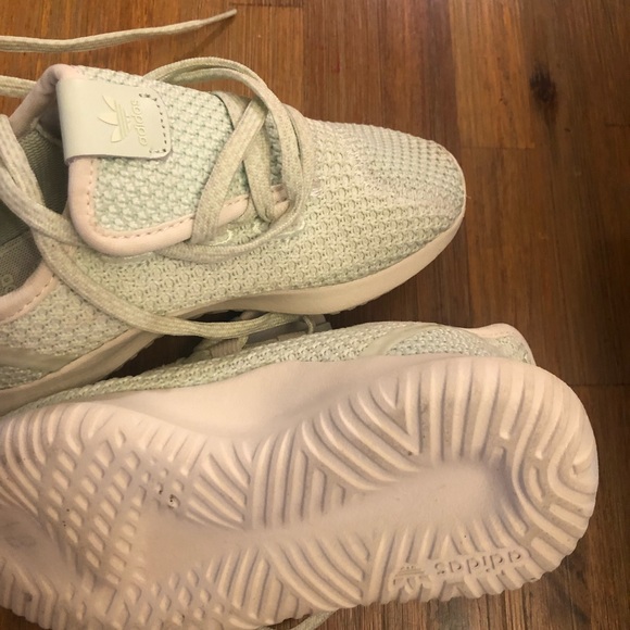 Adidas Ortholite size 11K mint green shoes - Picture 4 of 7